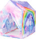 Ecotoys Kids House Play Tent Iplay Rainbow 8192 for 3+ years Multicolour