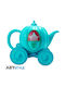 Abysse Disney - Cindrella Carriage Teapot Teapot Ceramic Blue 850ml