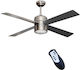 Bormann BFN6110 Ventilator De Tavan 120cm Cu Lentile De Mărire Argintiu