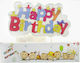 Viosarp Birthday Candle Happy Birthday Multicolored VC448