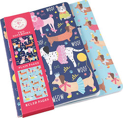 Floss & Rock Floss and Rock Notebook B5 Ruled Multicolour