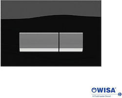 Wisa Easy-Touch Plăcuță pentru Scurgeri Dual Fl...