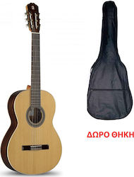 Alhambra Κλασική Κιθάρα 4/4 2C with Gigbag Natural