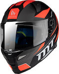 MT Revenge 2 Foundation C1 Full Face Helmet DOT / ECE 22.05 1450gr Matt Μαύρο