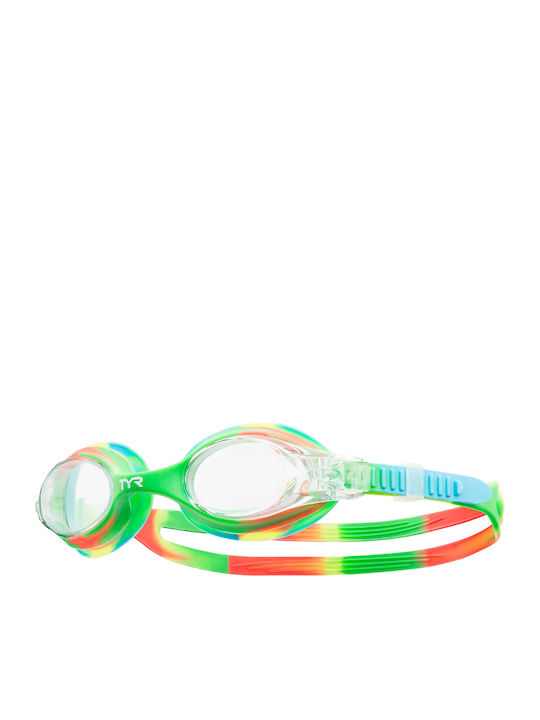 Tyr Swimple Tie Dye Γυαλιά Κολύμβησης Παιδικά με Αντιθαμβωτικούς Φακούς
