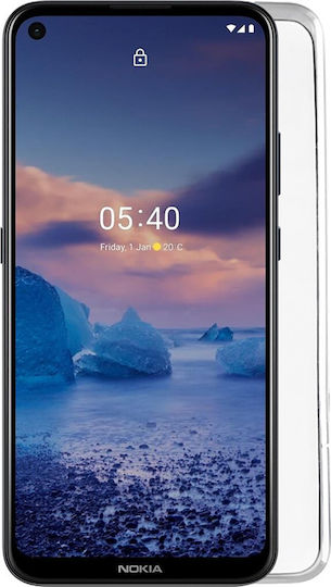 Volte-Tel Slimcolor Air Back Cover Silicon Transparent (Nokia 5.4)