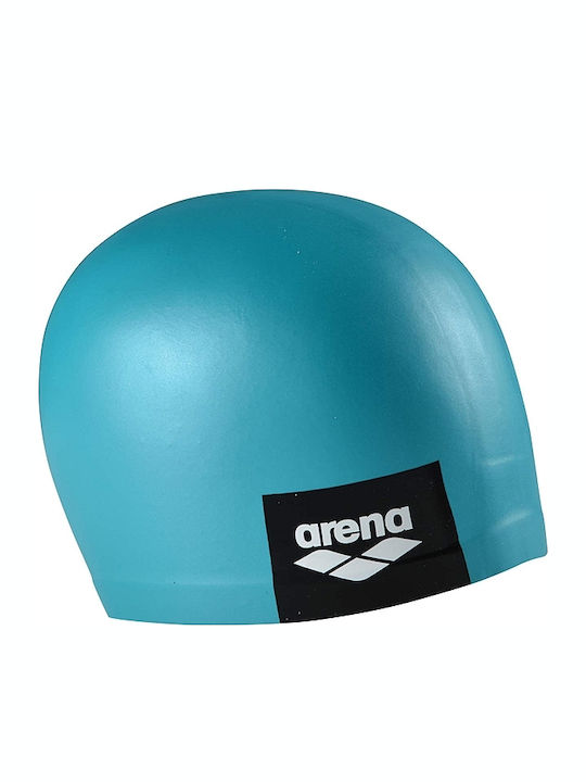 Arena Logo Moulded Cap Σκουφάκι Κολύμβησης Ενηλίκων από Σιλικόνη Μπλε