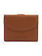 Tuscany Leather Calliope Small Leather Women's Wallet Tabac Brown