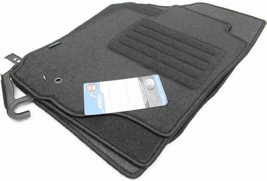 Petex Set of Front and Rear Mats 4pcs for Mitsubishi Outlander 2003-2007 Black