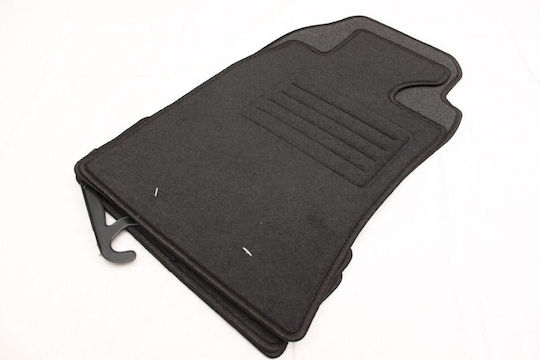 Petex Set of Front and Rear Mats 4pcs for Mini Cooper 2001-2006 Black