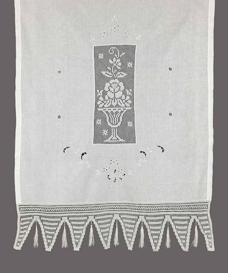 Silk Fashion Перде с Тунел GXFBG Бяло 140x260см