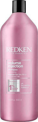 Redken Volume Injection Σαμπουάν για Όγκο για Όλους τους Τύπους Μαλλιών 1000ml