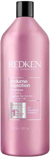Redken Volume Injection Шампоан За Обем И Запазване На Цвета За Всички Типове Коса 1000ml