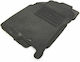 Petex Satz Vorder- und Hintermatten 4Stück aus Teppichboden für Nissan X-Trail 2001-2006 Schwarz