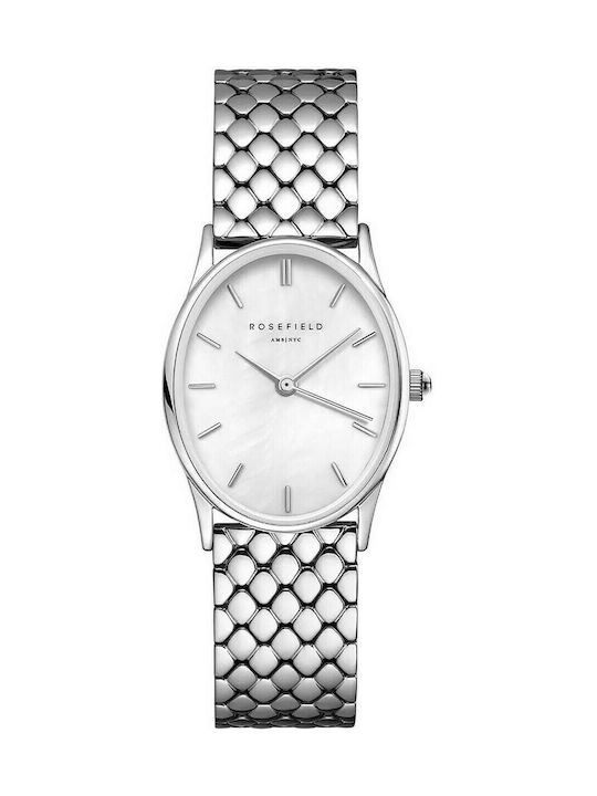 Rosefield Uhr mit Silber Metallarmband