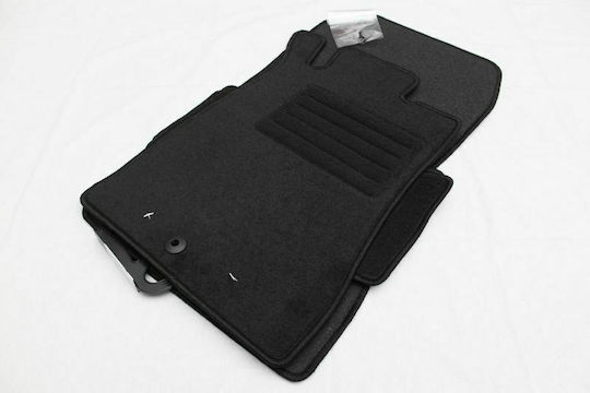 Petex Set of Front and Rear Mats 4pcs for Mercedes-Benz C Class 1992-2000 Black