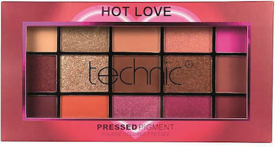 Technic Hot Love Eye Shadow Palette in Solid Form 30gr