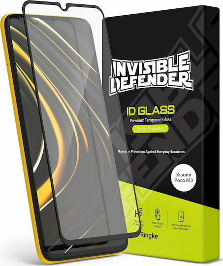 Ringke Invisible Defender 3D Full Face Tempered Glass (Redmi 9T / Poco M3)