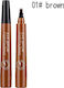 Davis Eye Brow Contouring Waterproof Eyebrow Gel 01 Brown