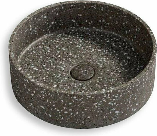 Icon Hera Countertop Sink Ceramic 39x39x12cm Blue