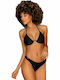 Paralia Set Bikini String Μαύρο