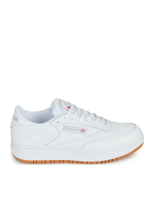Club C Double Chunky Sneakers White