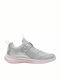 Rush Runner 4 Αθλητικά Παιδικά Παπούτσια Running με Σκρατς Light Solid Grey / Silver Metallic / Porcelain Pink