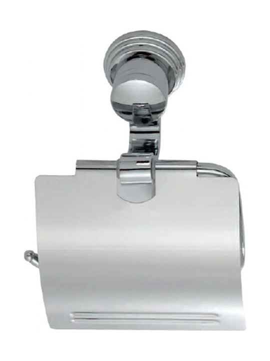 Import Hellas Inox Paper Holder Wall Mounted Silver
