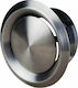 Europlast DM200i Vent Louver 20x20cm Round Stainless Steel