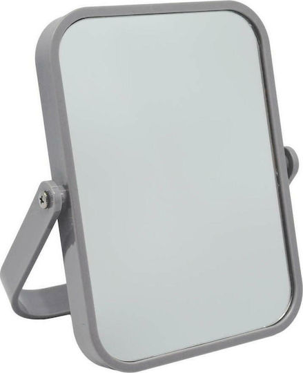 Ankor Makeup Mirror Tabletop 15.5x19.2cm Gray