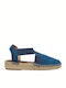 Kelara Damen Espadrilles K12415 blau