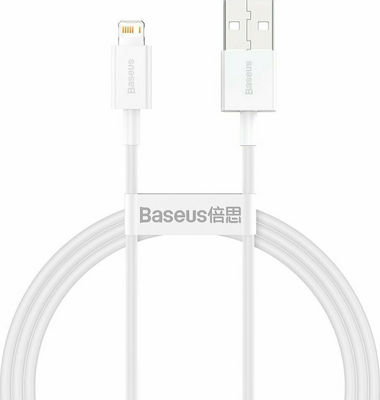 Baseus Superior Series USB-A to Lightning Cable White 1m (CALYS-A02)