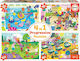 Kinderpuzzle Day In The School für 4++ Jahre 200pcs Educa