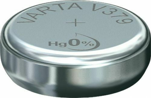 Varta V379 Batterie Silber-Oxid für Uhren SR63 1.55V 1Stück