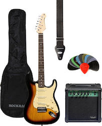 Stagg SES-30 Σετ Ηλεκτρική Κιθάρα Sunburst Stagg SES-30 Σετ Ηλεκτρική Κιθάρα Sunburst
