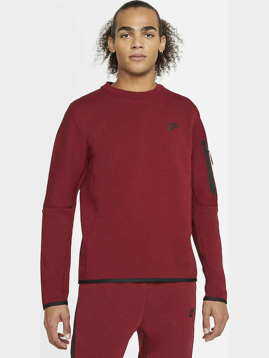 Nike Sportswear Tech Fleece Φούτερ Μπορντό