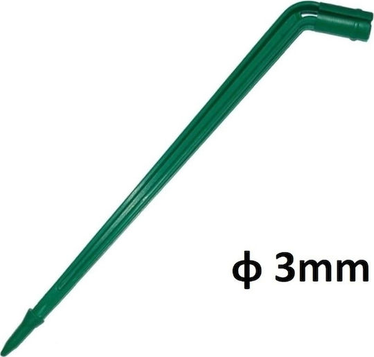 Palaplast 3113/0003 Λόγχη Στήριξης Υδροπονίας 30° 3mm Πράσινη