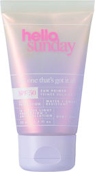 Hello Sunday The One that's Got it All Primer Προσώπου σε Κρεμώδη Μορφή με 50SPF 50ml Hello Sunday The One that's Got it All Primer Προσώπου σε Κρεμώδη Μορφή με 50SPF 50ml