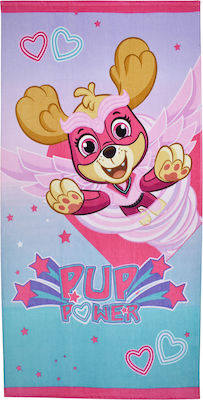 Stamion Kids Beach Towel Pink Paw Patrol 140x70cm