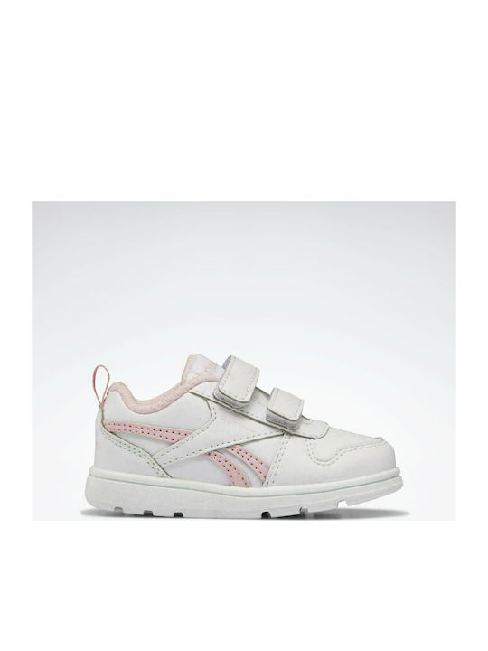 Reebok Παιδικά Sneakers Royal Prime 2 με Σκρατς Cloud White / Pink Glow