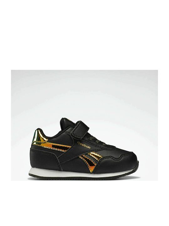 Reebok Παιδικά Sneakers Royal Classic Jogger 3 Core Black / Gold Metallic