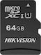 Hikvision microSDXC 64GB Class 10 U1 UHS-I