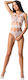 Passion BS083 Crotchless Bodystocking Teddy White