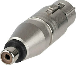 QTX Sound 764.343UK RCA female σε XLR male QTX Sound 764.343UK RCA female σε XLR male