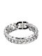 Kette Hand Kubanisch aus Stahl Breit Dicke 16.2mm und Länge 21.5cm