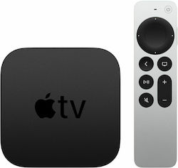Apple TV Box TV HD Full HD με WiFi και 32GB Αποθηκευτικό Χώρο με Λειτουργικό tvOS και Siri
