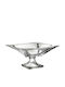 Click Decorative Bowl Pedestal Transparent 28x28x16cm