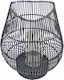 Art et Lumiere Floortop Bamboo Lantern Black 34x34x40cm