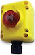 Giovenzana Industrial Push Button Panel Μπουτονιέρα Εξωτερική Στεγανή & Buzzer Φωτιζόμενο 24VDC TLP1S004