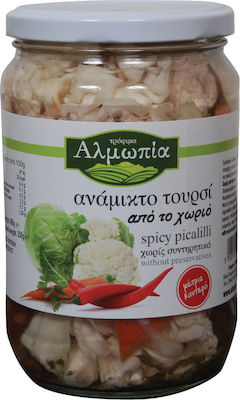 Αλμωπία Pickle Ανάμεικτο Μέτρια Καυτερό 680gr